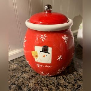 Hallmark Snowman Cookie Jar
